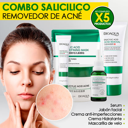 COMBO ÁCIDO SALICÍLICO BIO 5 PRODUCTOS