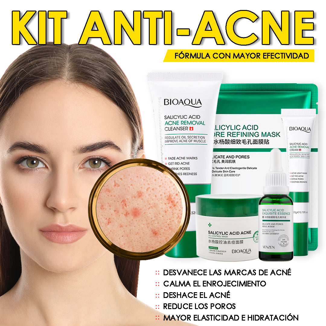 COMBO ÁCIDO SALICÍLICO BIO 5 PRODUCTOS