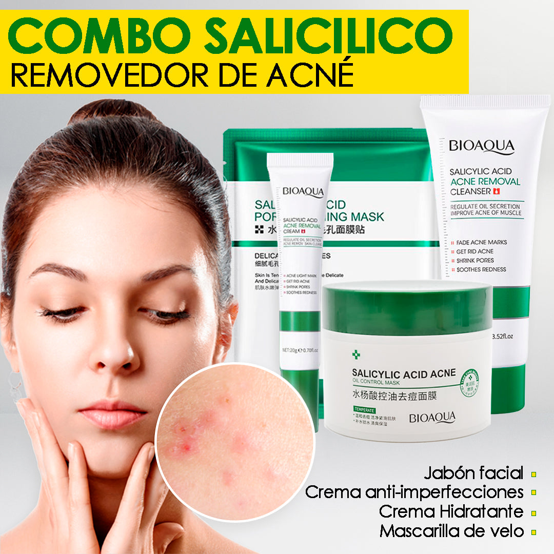 COMBO ÁCIDO SALICÍLICO 4 PRODUCTOS