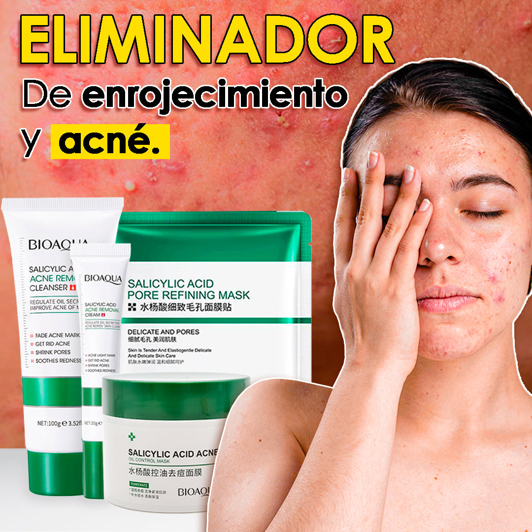 COMBO ÁCIDO SALICÍLICO 4 PRODUCTOS